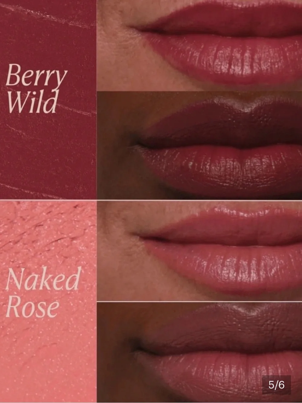 Nakery Beauty Lip Peptide Color Drench — Naked Rose